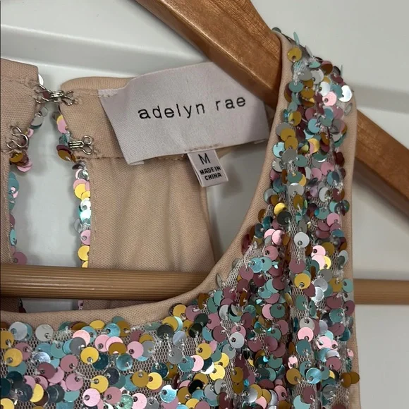 Adelyn Rae Multicolor Sequin Tank Top - Picture 8 of 13